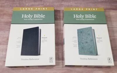 NLT Large Print Thinline Reference Bible, Filament-Enabled Edition
