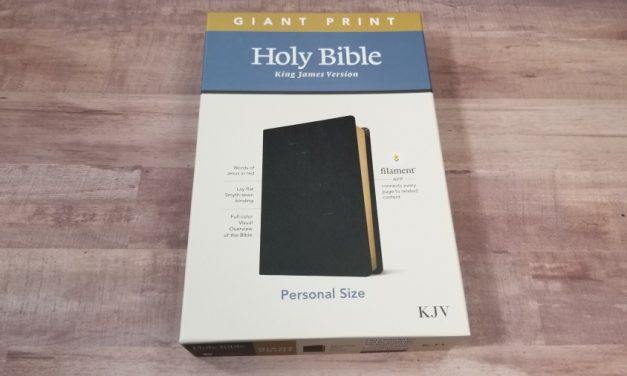 KJV Giant-Print Personal-Size Bible, Filament Enabled Edition