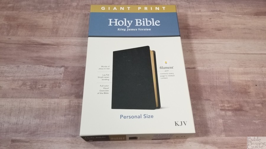 KJV Giant-Print Personal-Size Bible, Filament Enabled Edition - Bible ...