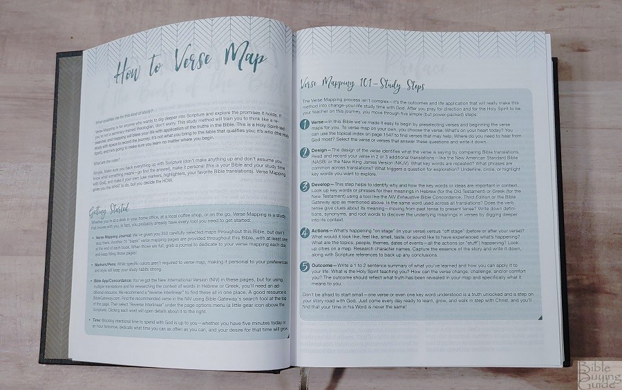 NIV Verse Mapping Bible How To