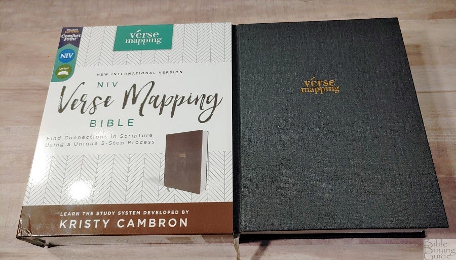 NIV Verse Mapping Bible Box and Cover