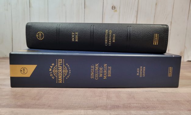 CSB Single-Column Handcrafted Bible Review
