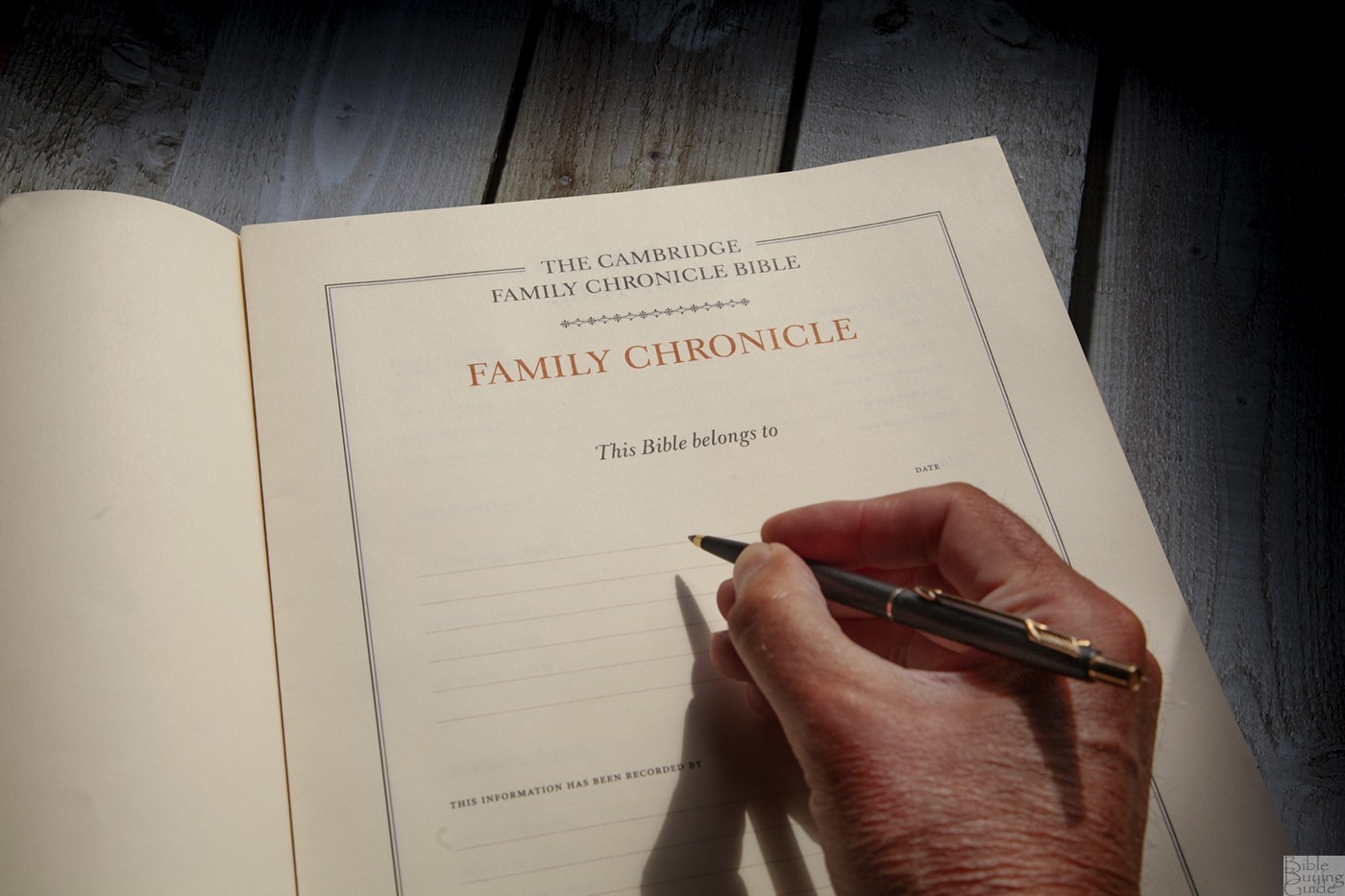 Cambridge Family Chronicle Bible