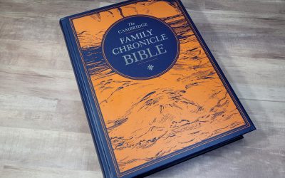 Cambridge Family Chronicle Bible in Blue Cloth