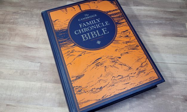Cambridge Family Chronicle Bible in Blue Cloth
