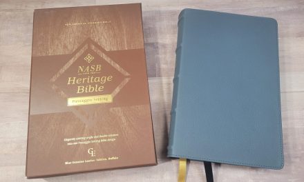 NASB Heritage Passaggio Setting Bible Review