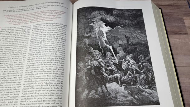 Cambridge Family Chronicle Bible in Black Calfskin - Bible Buying Guide
