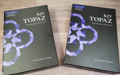 Cambridge KJV Topaz Bible Review