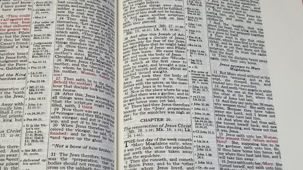 KJV Wide Margin Classic Study Bible in Goatskin - Bible Buying Guide