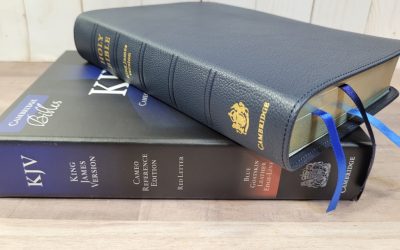 Cambridge Cameo in Blue Goatskin Bible Review