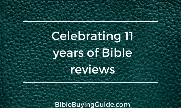 Celebrating 11 years of Bible Reviews