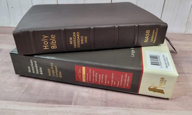 Prime Edition NASB Large Print Compact Bible Review