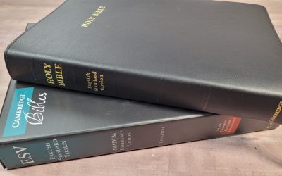 Cambridge ESV Diadem in Black Calfskin