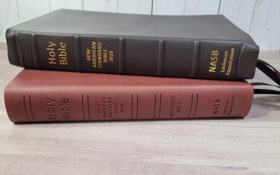 NASB Reference Bible Prime Edition and Leathertex Review