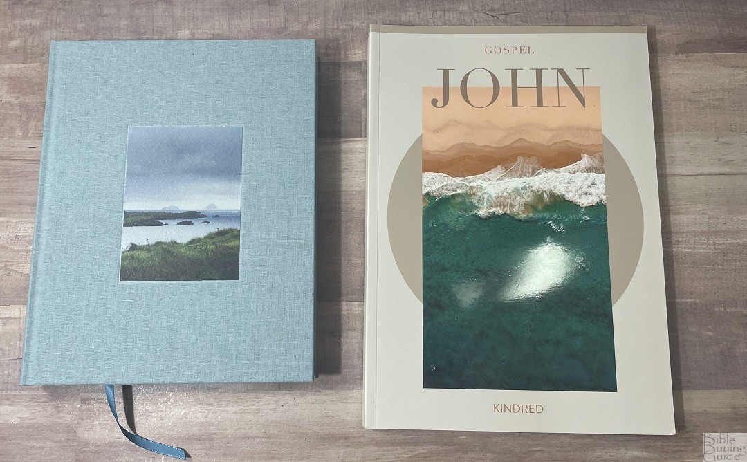 ESV Psalms Photography Edition and Kindred Bible John Edition Covers