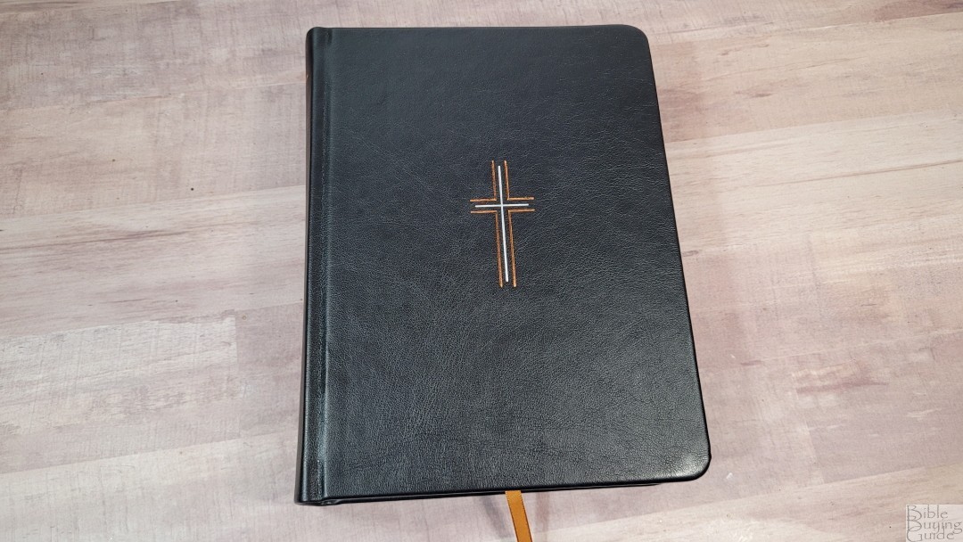 NLT Wide Margin Bible Black Hardcover
