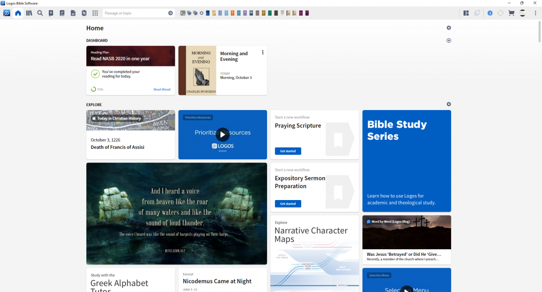 Logos 10 Bible Software Review Bible Buying Guide