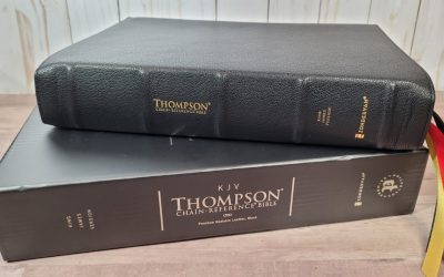 KJV Comfort Print Thompson Chain Reference Bible Review Part 1: Premier Collection