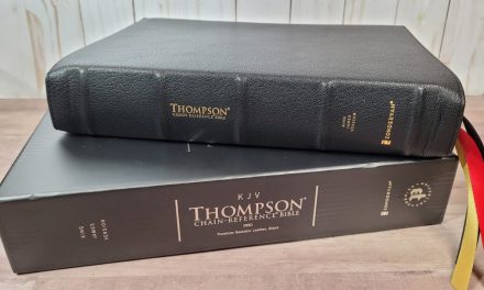 KJV Comfort Print Thompson Chain Reference Bible Review Part 1: Premier Collection