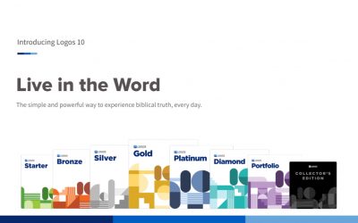 Logos 10 Bible Software Review