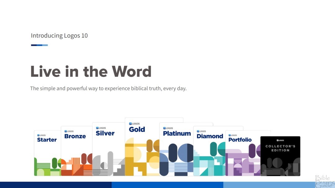 Logos 10 Bible Software Review Bible Buying Guide