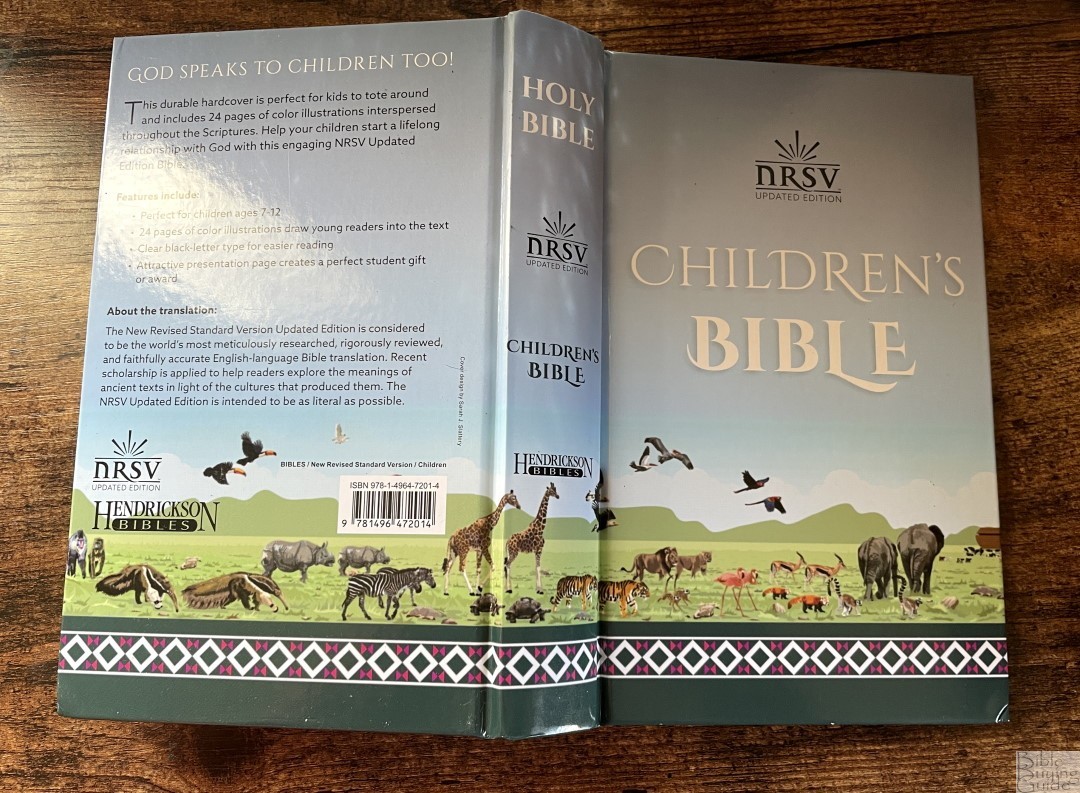 NRSV Updated Edition Children's Bible Review - Bible Buying Guide