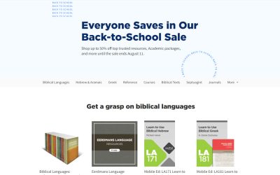 Logos Sale for August