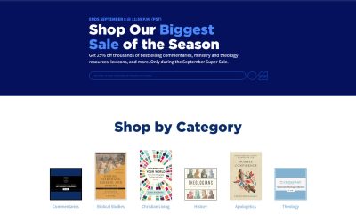 Logos Super Sale for September 2023