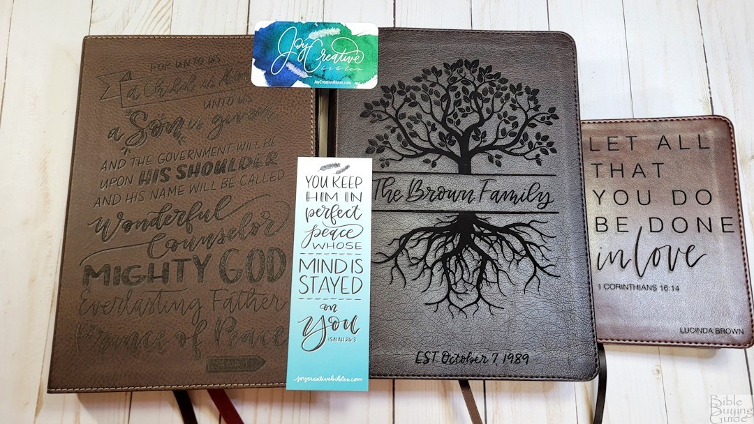 Joy Creative Bibles (23) - Bible Buying Guide