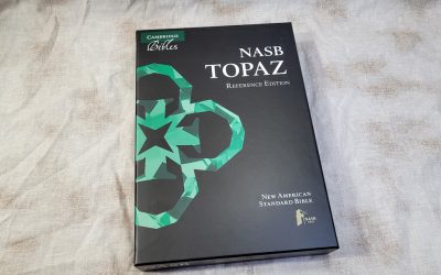 Cambridge NASB Topaz Bible Review