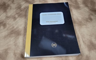 Legacy Standard Bible, New Testament Workbook Review