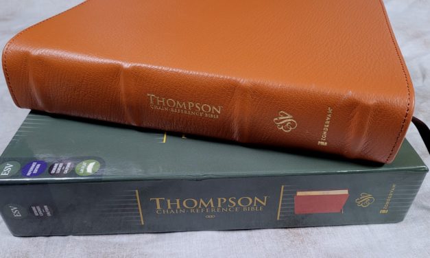 ESV Thompson Chain Reference Bible Review