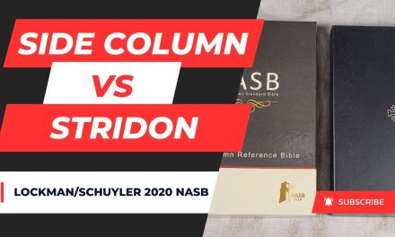 2020 NASB Side Column Reference vs Stridon