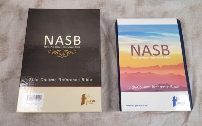 2020 NASB Side Column Reference Bible Prime Edition and Leathertex Review
