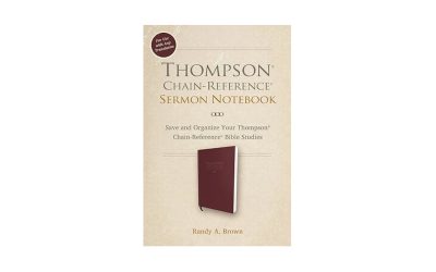 Coming Soon – Thompson Chain-Reference Sermon Notebook