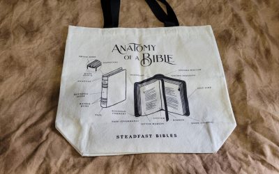 Anatomy of a Bible – Canvas Tote Bag