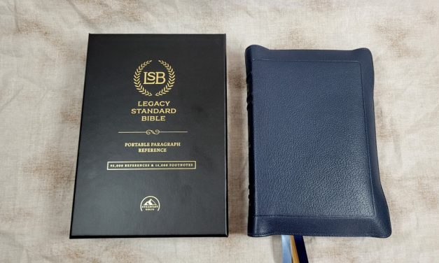 LSB Portable Paragraph Reference Goatskin Bible Review