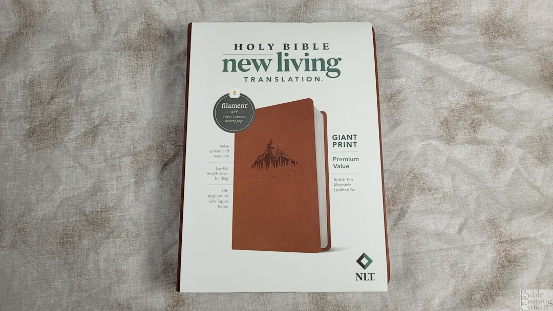 NLT Giant Print Premium Value Bible Review