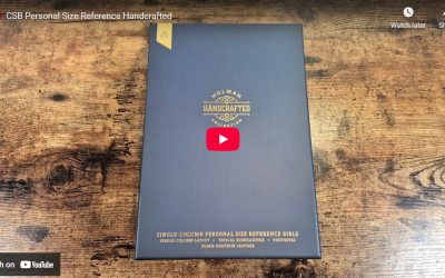 CSB Personal Size Reference Handcrafted Unboxing Video