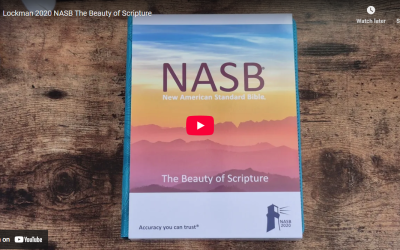 Lockman 2020 NASB The Beauty of Scripture – first look
