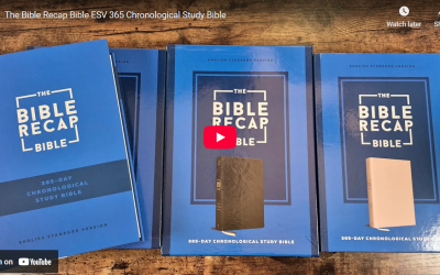 The Bible Recap Bible ESV 365 Chronological Study Bible Unboxing Video