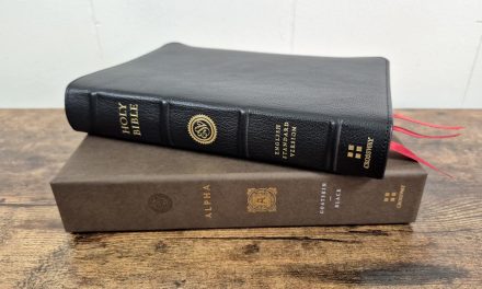 ESV Heirloom Alpha in Black Goatskin Bible Review