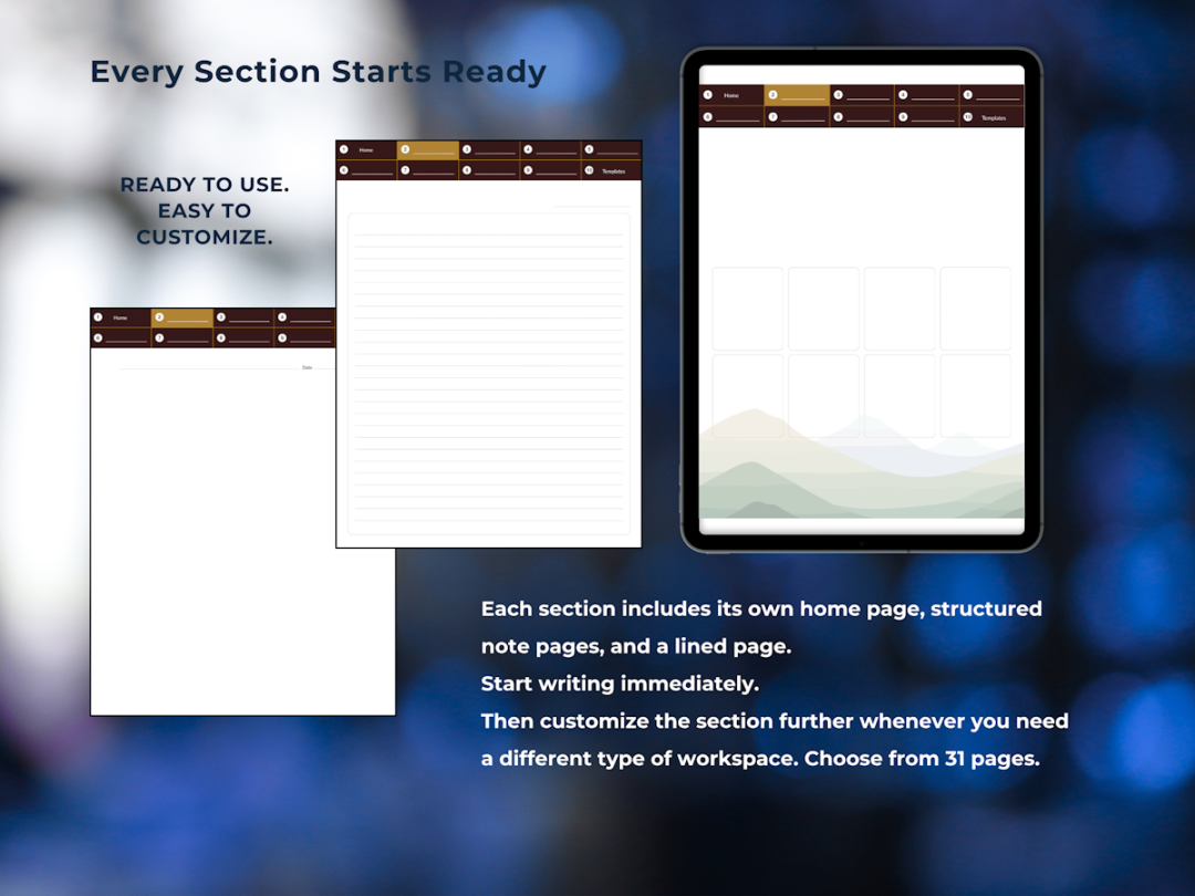 Customizable Digital Notebook Portrait Edition - Bible Buying Guide